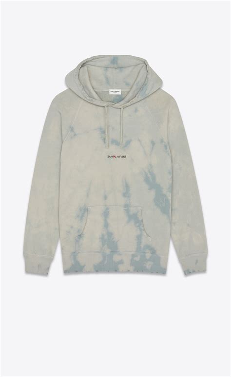 ysl tie dye jumper|YSL sweatshirts for men.